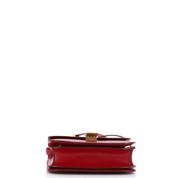 Celine Classic Box Bag Smooth Leather Medium Red - Picture 4 of 8